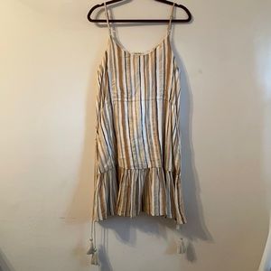 Voloshin x The Mom Edit striped dress